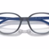 Ray-Ban RY9097V 3897 - Transparent Blue eyeglasses angle view