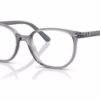 Ray-Ban RY9097V 7514 - Transparent Grey eyeglasses angle view