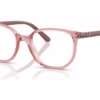 Ray-Ban RY9097V 7516 - Transparent Pink eyeglasses angle view