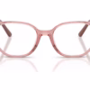 Ray-Ban RY9097V 7516 - Transparent Pink eyeglasses front view