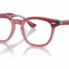 Ray-Ban RY9098V 3960 - Top Red & Orange & Light Purple eyeglasses angle view