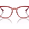 Ray-Ban RY9098V 3960 - Top Red & Orange & Light Purple eyeglasses front view