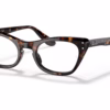 Ray-Ban RY9099V 3887 - Havana eyeglasses angle view