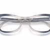 Ray-Ban RY9099V 3891 - Transparent Blue eyeglasses angle view
