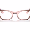 Ray-Ban RY9099V 3892 - Transparent Pink eyeglasses front view