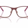 Ray-Ban RY9551V 4077 - Bordeaux On Rose Gold eyeglasses front view