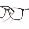 Ray-Ban RY9551V 4086 - Black On Arista eyeglasses angle view