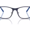 Ray-Ban RY9551V 4094 - Blue On Silver eyeglasses front view