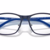 Ray-Ban RY9551V 4094 - Blue On Silver eyeglasses angle view