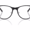 Ray-Ban RY9552V 4064 - Black On Silver eyeglasses front view