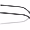 Ray-Ban RY9552V 4064 - Black On Silver eyeglasses side view