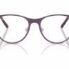 Ray-Ban RY9552V 4098 - Matte Violet On Silver eyeglasses front view
