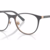 Ray-Ban RY9552V 4099 - Grey On Rose Gold eyeglasses angle view