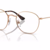 Ray-Ban RY9572V 4089 - Rose Gold eyeglasses angle view