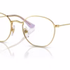 Ray-Ban RY9572V 4091 - Arista Gold eyeglasses angle view