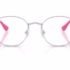 Ray-Ban RY9572V 4093 - Silver eyeglasses front view