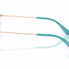 Ray-Ban RY9572V 4096 - Rosegold eyeglasses side view