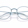 Ray-Ban RY9572V 4103 - Light Blue eyeglasses angle view