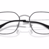 Ray-Ban RY9594V 4064 - Black On Silver eyeglasses angle view