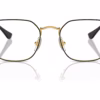 Ray-Ban RY9594V 4086 - Black On Gold eyeglasses front view