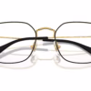 Ray-Ban RY9594V 4086 - Black On Gold eyeglasses angle view