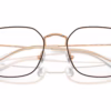 Ray-Ban RY9594V 4087 - Brown On Rose Gold eyeglasses angle view