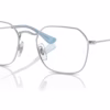 Ray-Ban RY9594V 4090 - Silver eyeglasses angle view