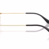 Ray-Ban RY9645V 4086 - Black On Gold eyeglasses side view