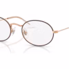Ray-Ban RY9645V 4087 - Brown/Rosegold eyeglasses angle view