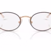 Ray-Ban RY9645V 4087 - Brown/Rosegold eyeglasses front view