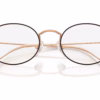 Ray-Ban RY9645V 4087 - Brown/Rosegold eyeglasses angle view