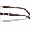 Versace VE1233Q 1344 - Brown/Pale Gold eyeglasses side view