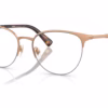 Versace VE1247 1412 - Matte Pink eyeglasses angle view
