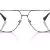 Versace VE1287 1001 - Grey eyeglasses front view