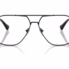 Versace VE1287 1261 - Matte Black eyeglasses front view