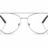Versace VE1296 1000 - Silver eyeglasses front view
