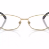 Versace VE1298 1002 - Gold eyeglasses front view