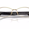 Versace VE1298 1002 - Gold eyeglasses angle view