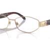 Versace VE1298 1252 - Pale Gold eyeglasses angle view