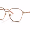 Versace VE1299D 1412 - Rose Gold eyeglasses angle view
