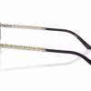 Versace VE1299D 1425 - Pale Gold / Black eyeglasses side view