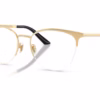 Versace VE1321 1523 - Gold Versace eyeglasses angle view