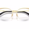 Versace VE1321 1523 - Gold Versace eyeglasses angle view