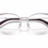 Versace VE1321 1526 - Silver Versace eyeglasses angle view