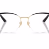 Versace VE1321 1527 - Gold Versace/Nero eyeglasses front view