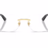Versace VE1322 1002 - Gold Versace eyeglasses front view