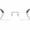 Versace VE1322 1526 - Silver Versace eyeglasses front view