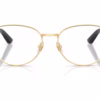 Versace VE1323 1002 - Gold Versace eyeglasses front view