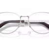 Versace VE1323 1526 - Silver Versace eyeglasses angle view