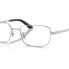 Versace VE1324D 1526 - Silver Versace eyeglasses angle view